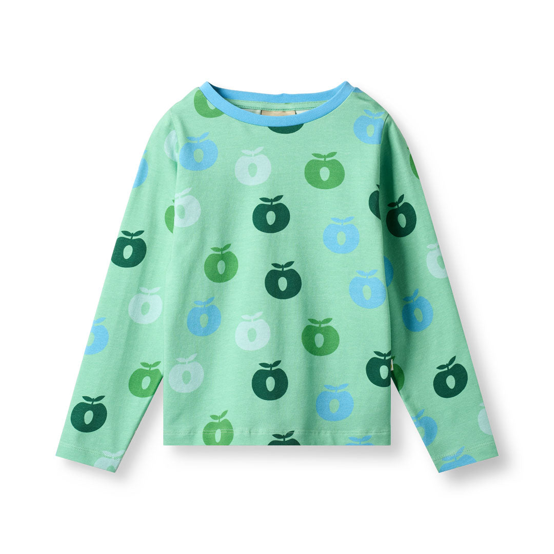 Gala Langarmshirt mit Äpfeln