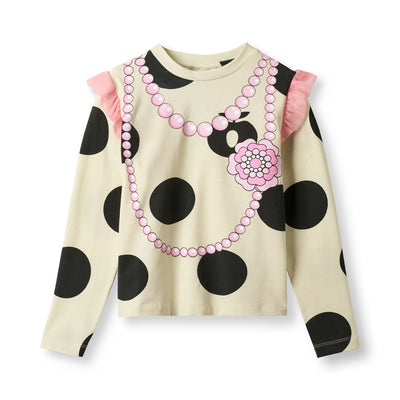 Regent Langarmshirt mit Polka Dots