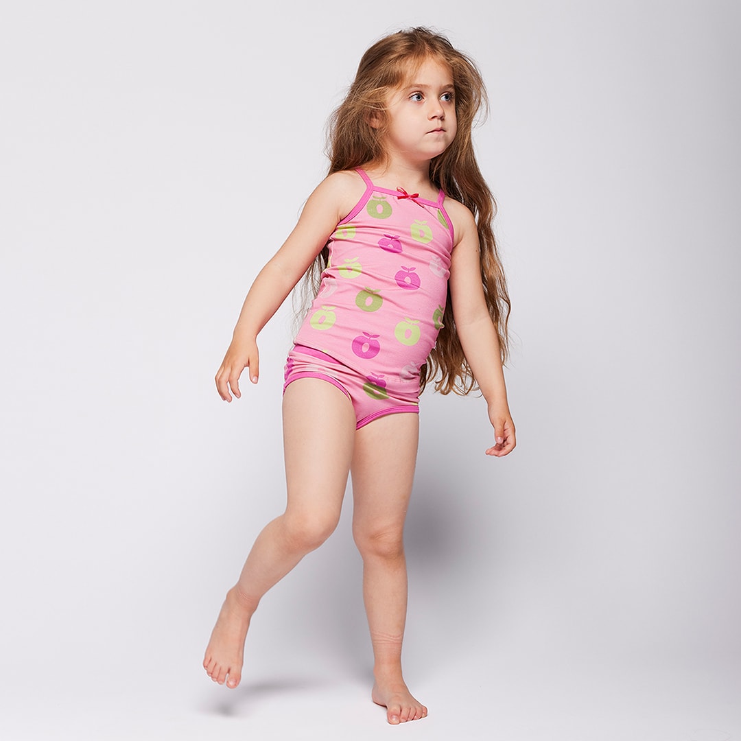 Elstar Unterwäsche-Set mit Äpfeln