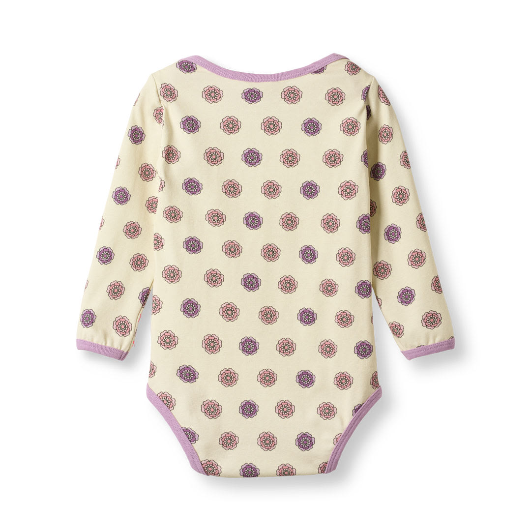 Ulm Langärmliger Baby Body mit Blumen