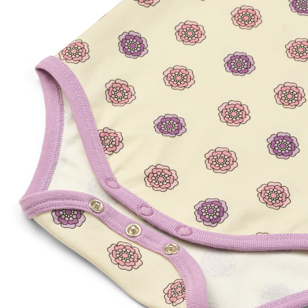 Ulm Langärmliger Baby Body mit Blumen