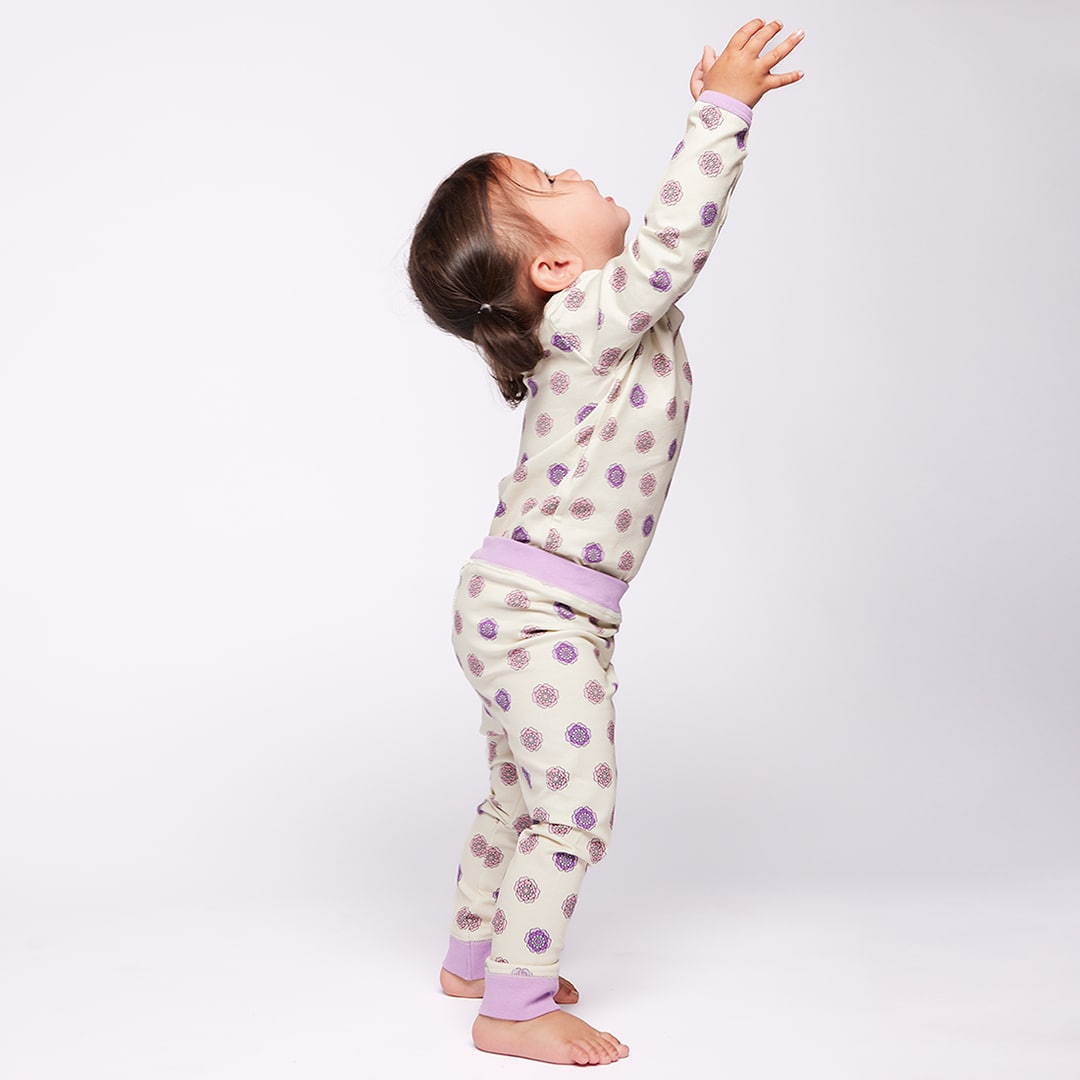 Elstar Leggings für Babys mit Blumen