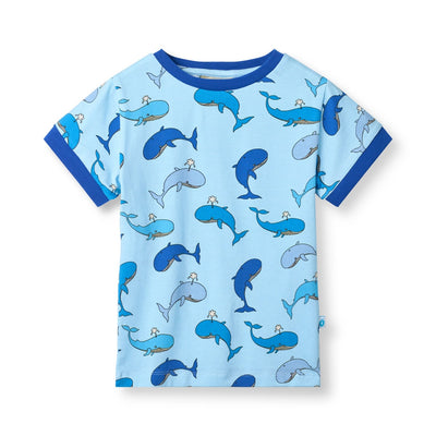 Elstar T-shirt mit Walen