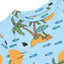 Gala T-shirt mit tropischer Insel