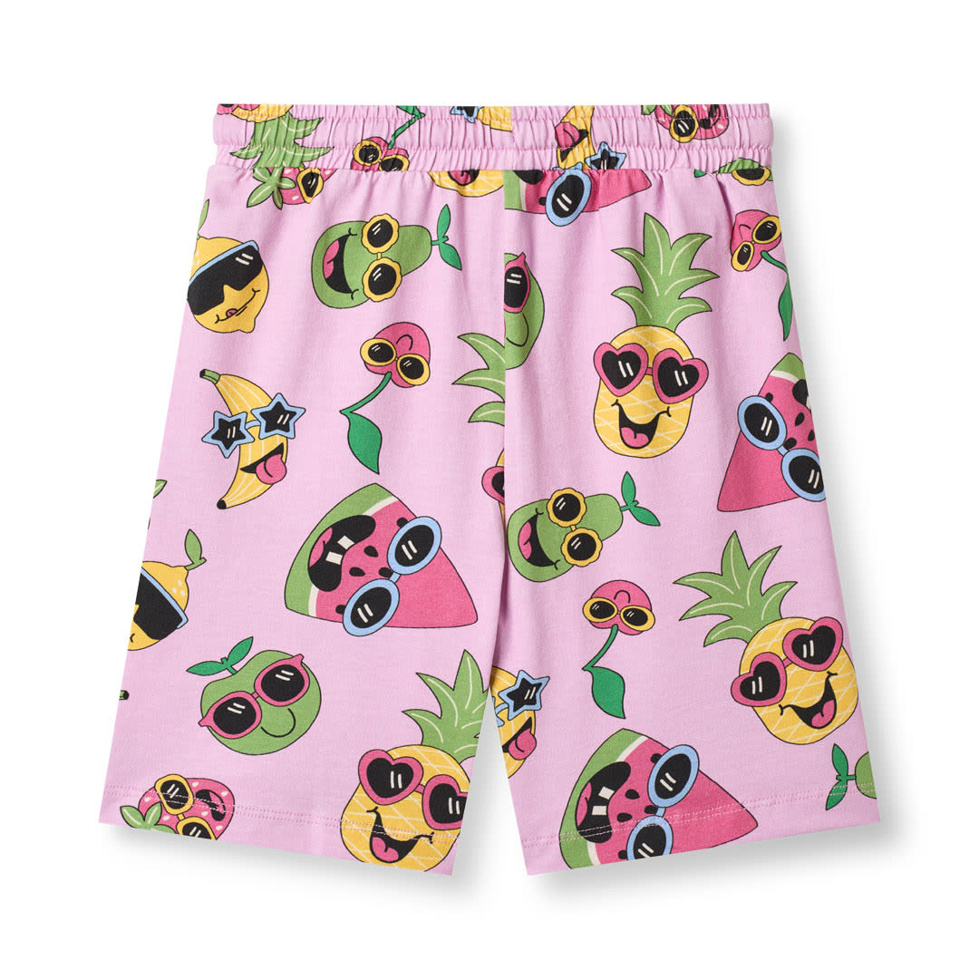 Gala Shorts mit Früchten