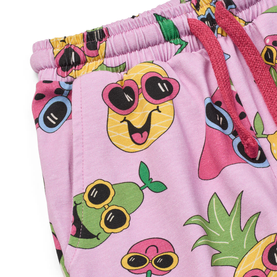 Gala Shorts mit Früchten