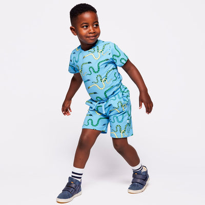 Gala Shorts mit Schlangen