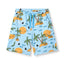 Vogt Shorts mit tropischer Insel