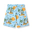 Vogt Shorts mit tropischer Insel
