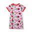 Elstar Kurzärmliger T-shirt Kleid mit Marienkäfern