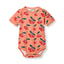 Elstar Kurzärmeliger Baby Body mit Kirschen