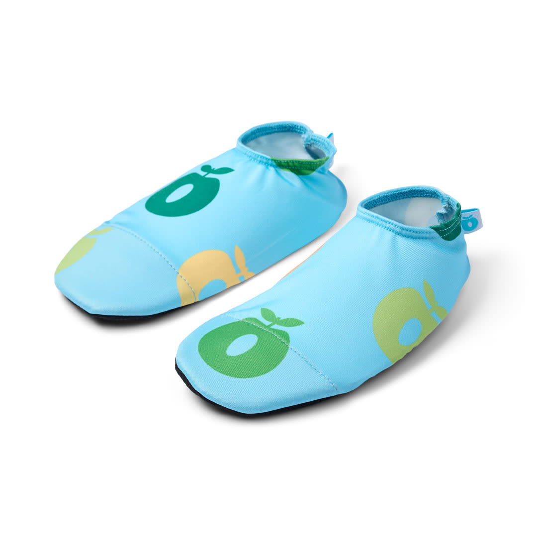 UV50 Badeschuhe für Kinder mit Äpfeln