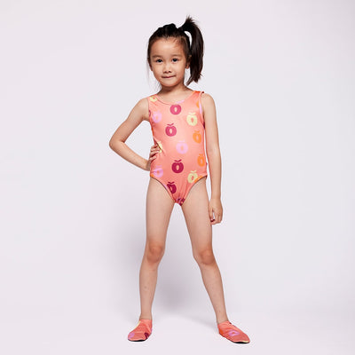 UV50-Badeanzug mit Äpfeln