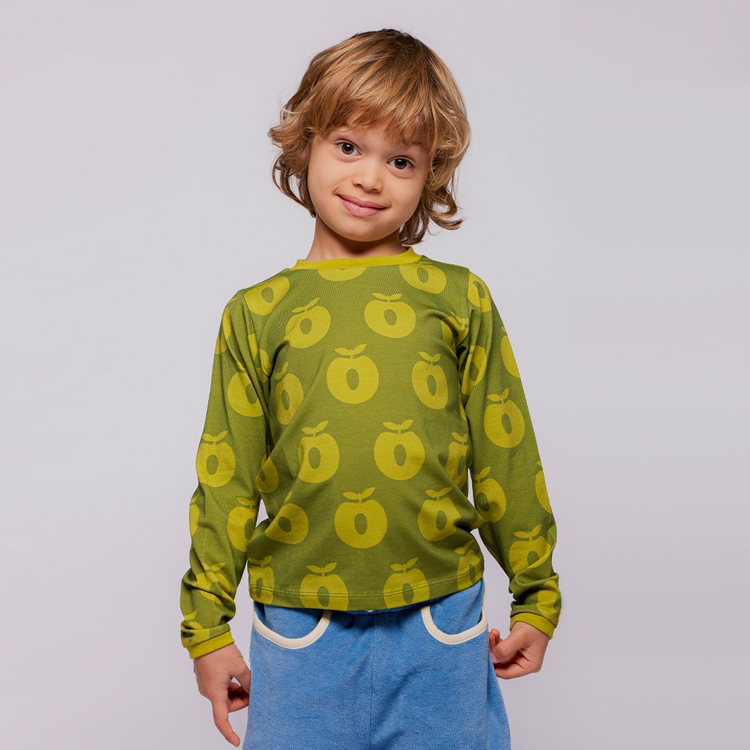 Elstar Langarmshirt mit Äpfeln