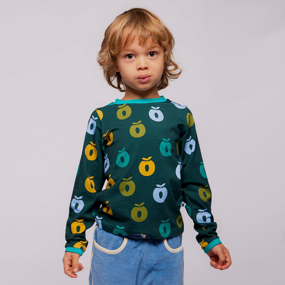 Elstar Langarmshirt mit Äpfeln