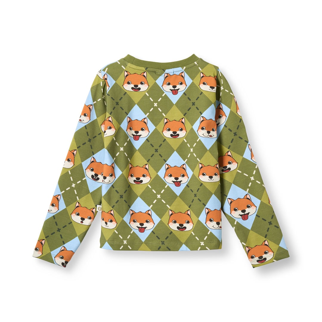 Gala Langarmshirt mit Füchsen