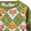 Gala Langarmshirt mit Füchsen