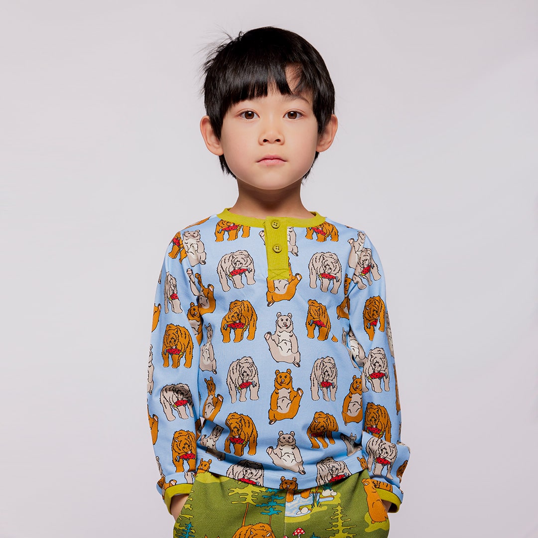 Wagener Langarmshirt mit Bären