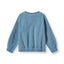 Yapeen Velours-Sweatshirt mit Apfel