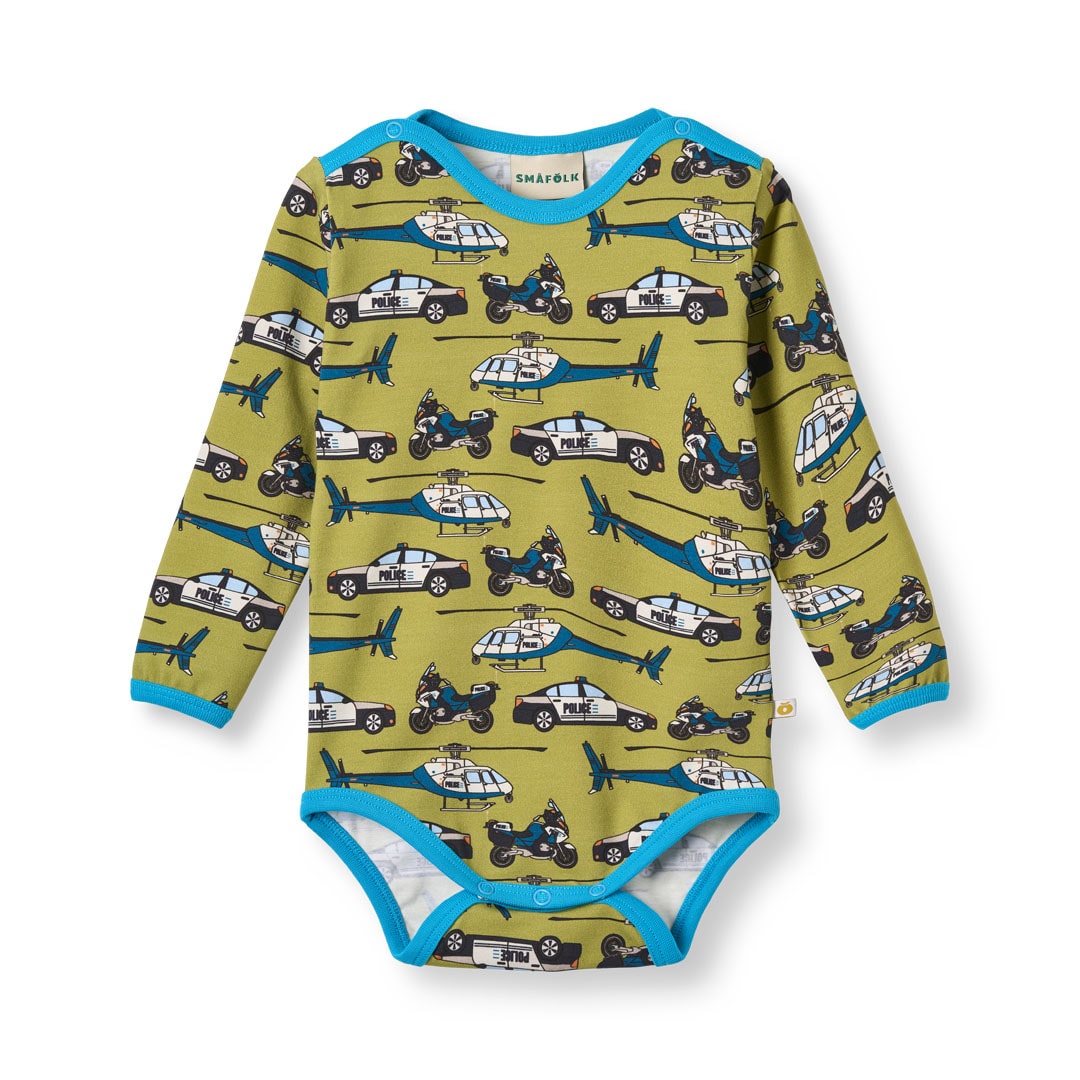 Elstar Langärmliger Baby Body mit Polizei
