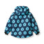 Winterjacke mit Äpfeln