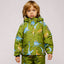 Winterjacke mit Dinosauriern