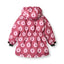 Winterjacke mit Äpfeln