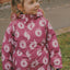 Winterjacke mit Äpfeln