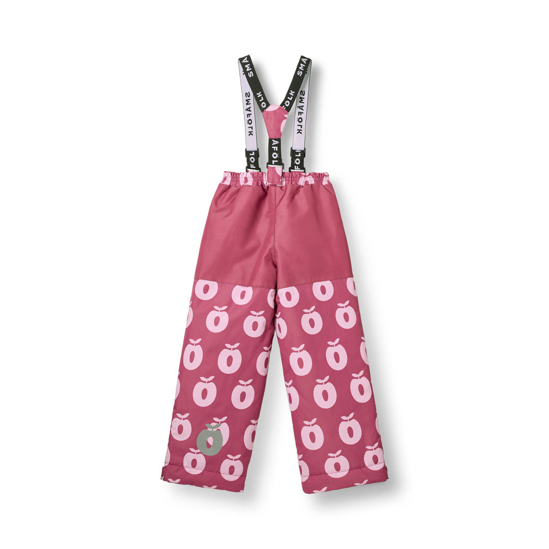 Skihose mit Äpfeln