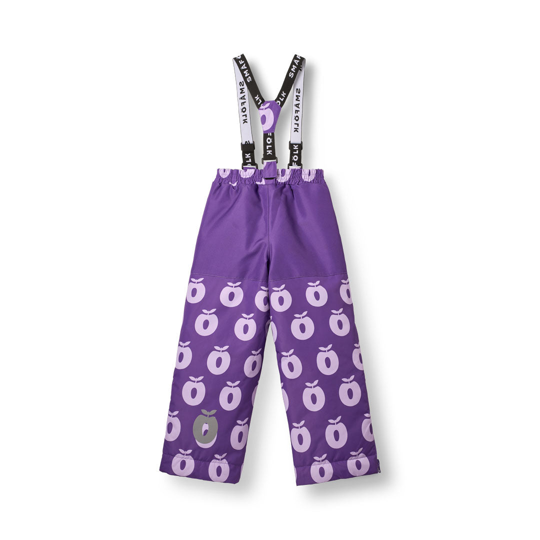 Skihose mit Äpfeln