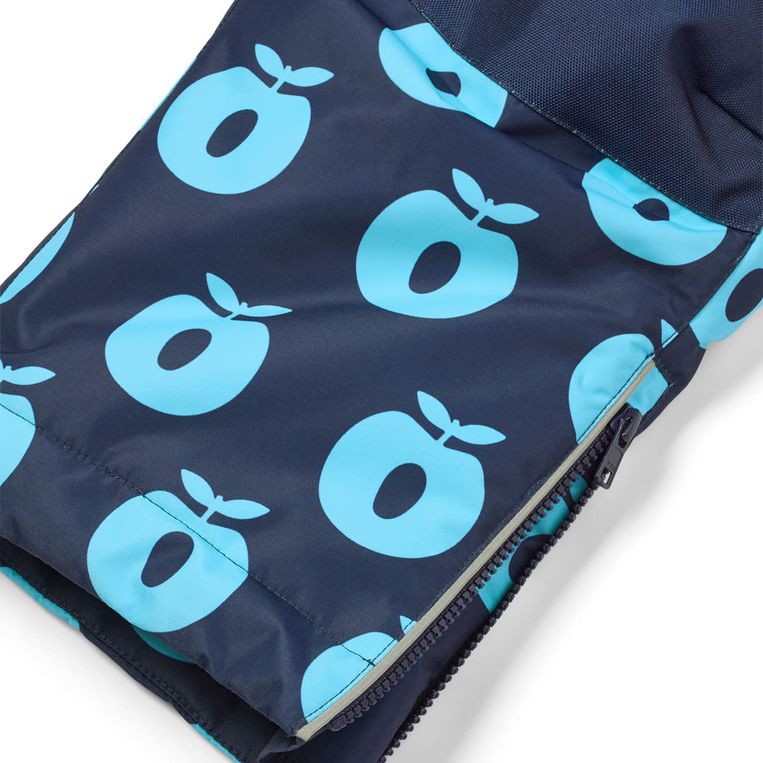 Skihose mit Äpfeln