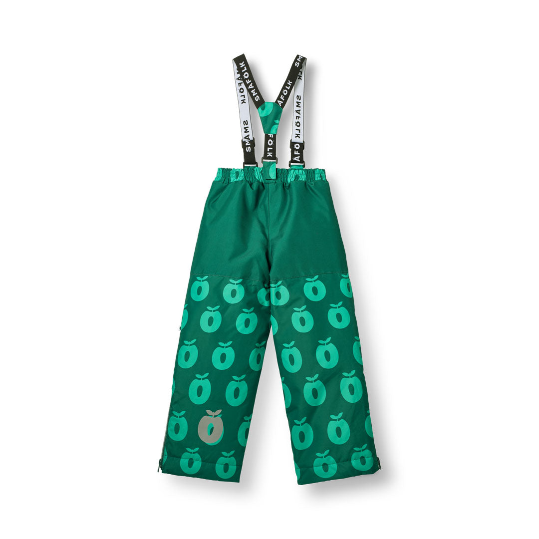 Skihose mit Äpfeln