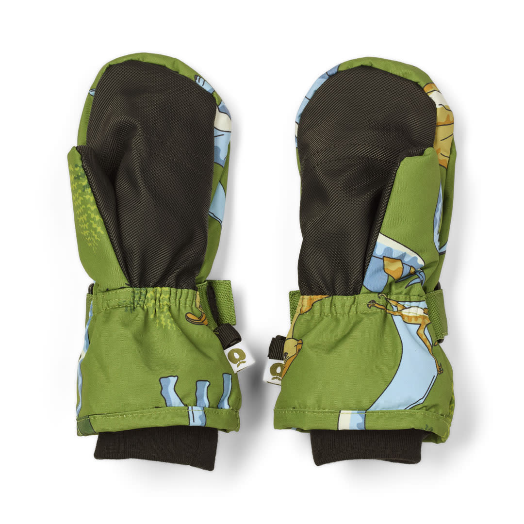 Fäustlinge mit Dinosauriern