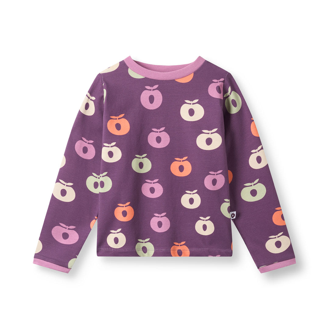 Elstar Langärmliger Bluse mit Äpfeln