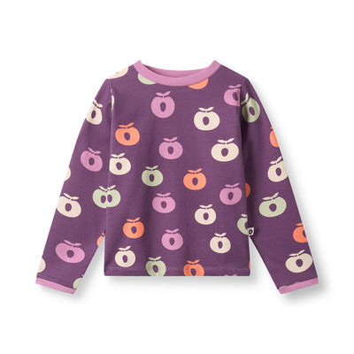 Elstar Langärmliger Bluse mit Äpfeln