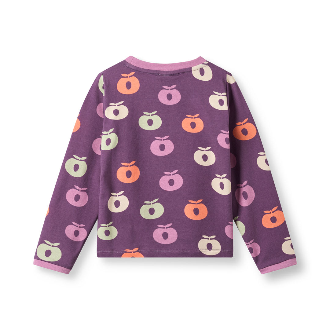 Elstar Langärmliger Bluse mit Äpfeln