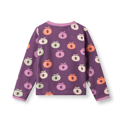 Elstar Langärmliger Bluse mit Äpfeln