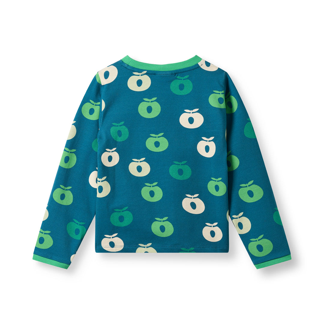 Elstar Langärmliger Bluse mit Äpfeln