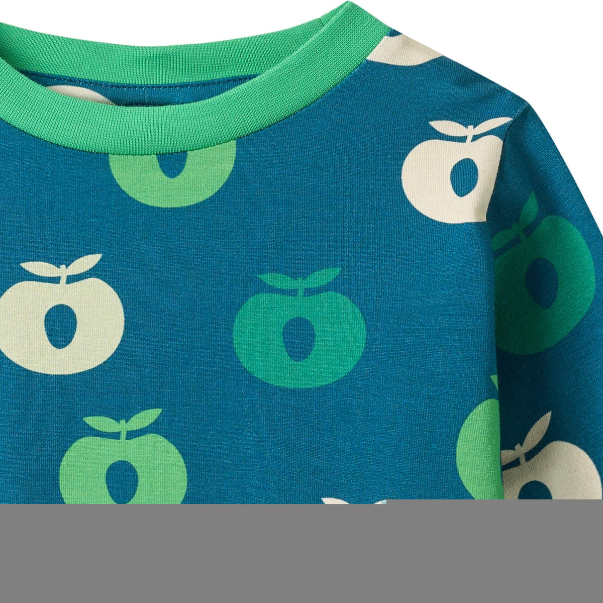Elstar Langärmliger Bluse mit Äpfeln