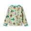 Elstar Langarmshirt mit festliche Tiere