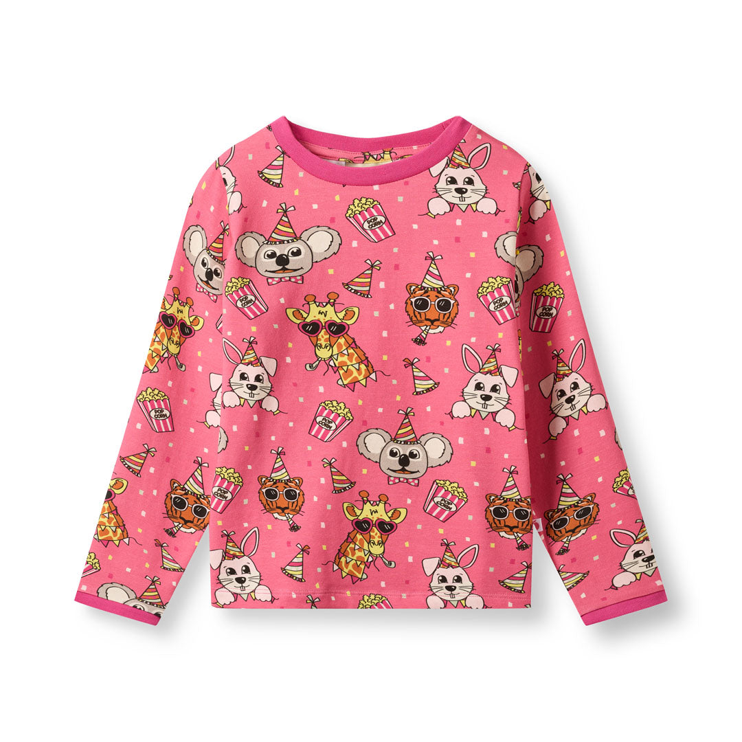 Elstar Langarmshirt mit festliche Tiere