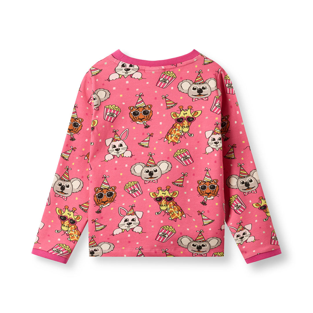 Elstar Langarmshirt mit festliche Tiere