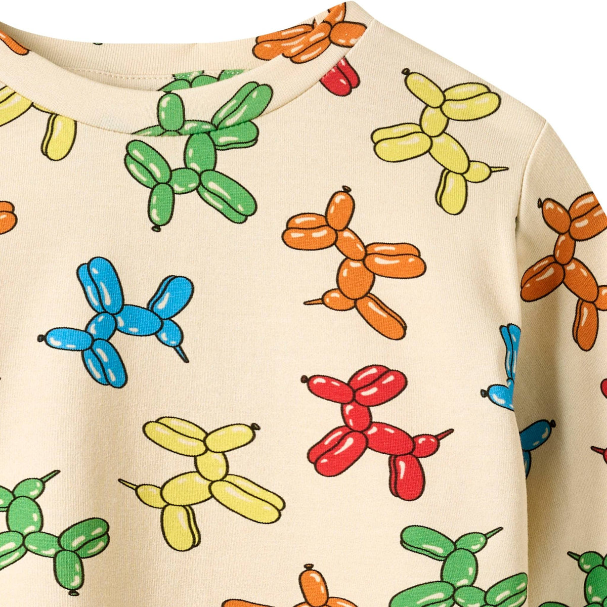 Gala Langarmshirt mit Ballon-Tiermotiv