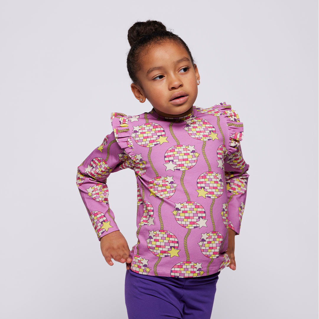 Regent Langarmshirt mit Discokugeln