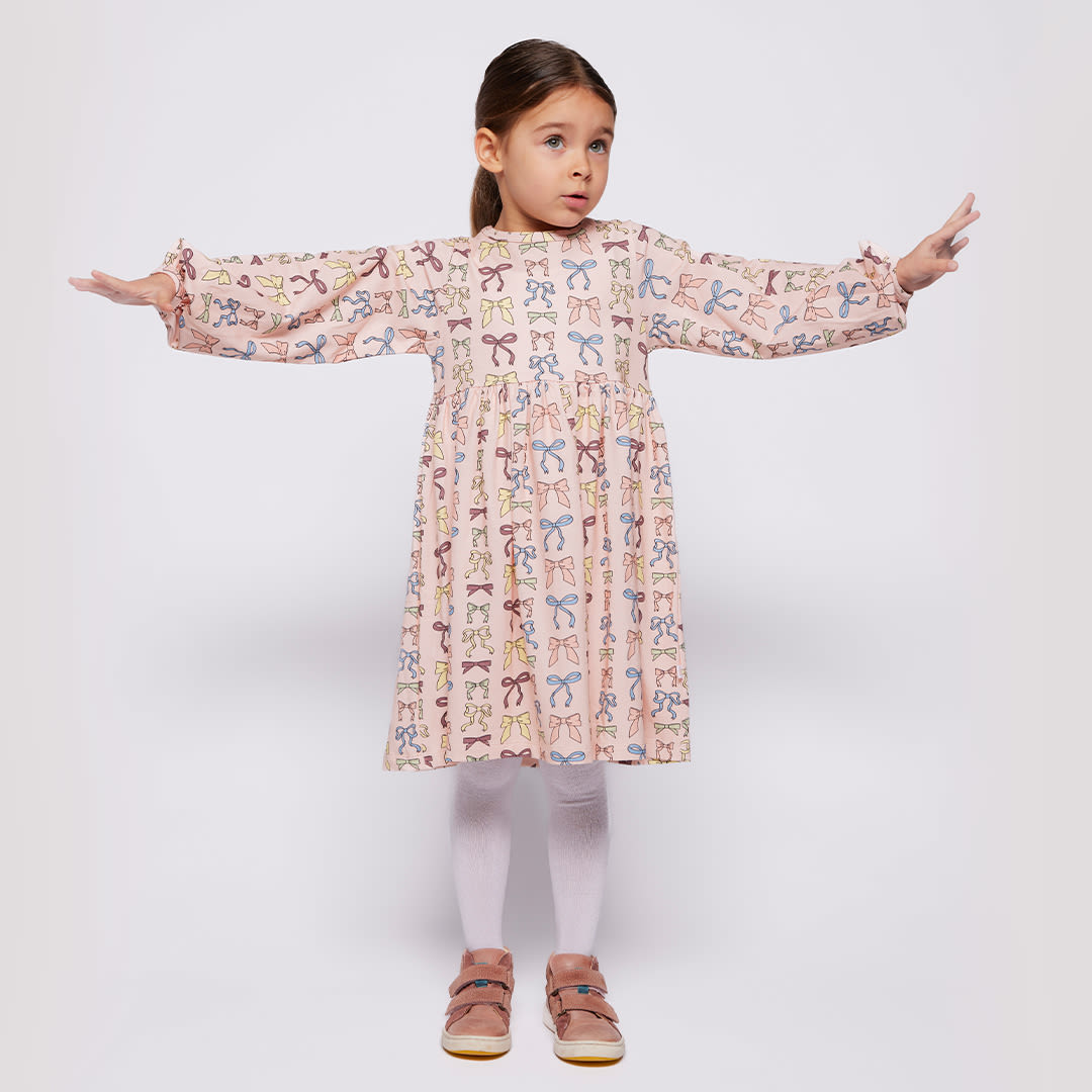 Delblush Kleid mit Schleifen