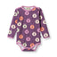 Elstar Langärmliger Baby Body mit Äpfeln