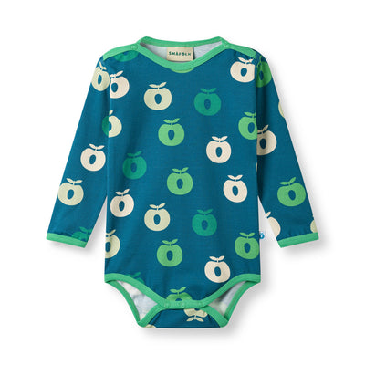 Elstar Langärmliger Baby Body mit Äpfeln