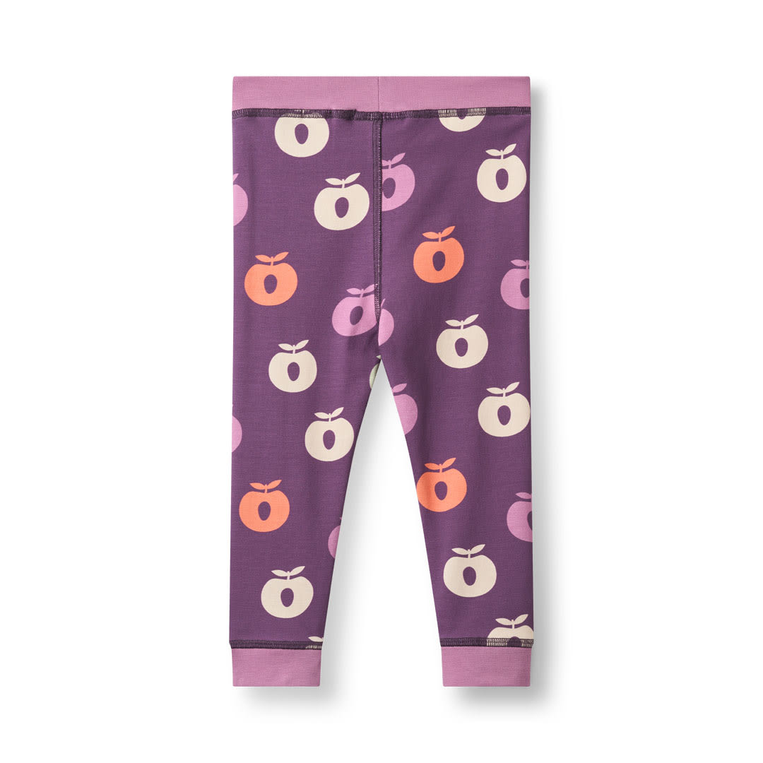 Elstar Baby leggings mit Äpfeln