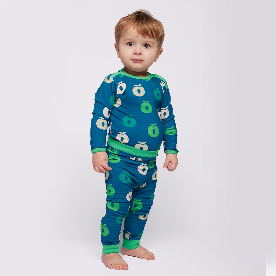 Elstar Baby leggings mit Äpfeln