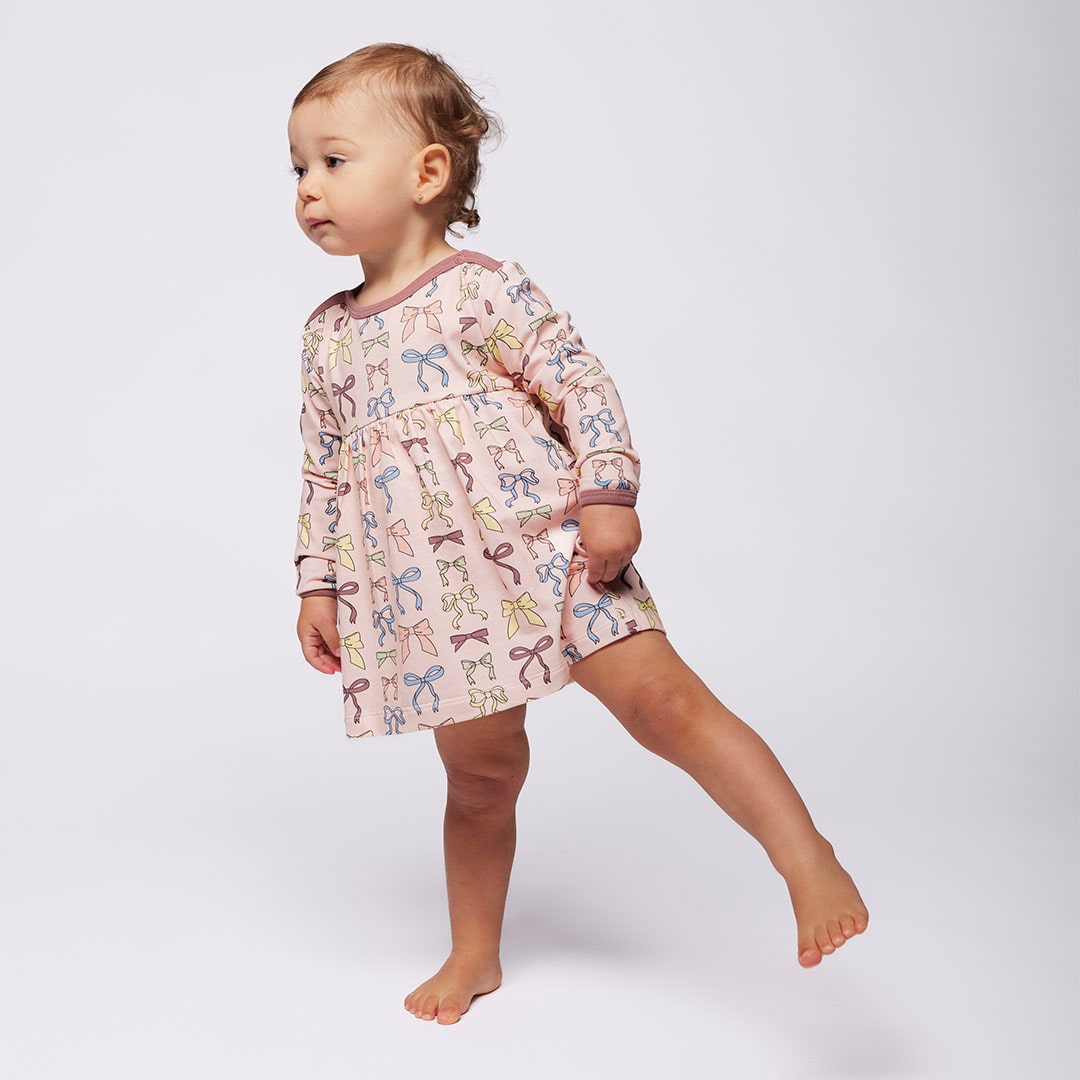 Elstar Baby Kleid mit Schleifen